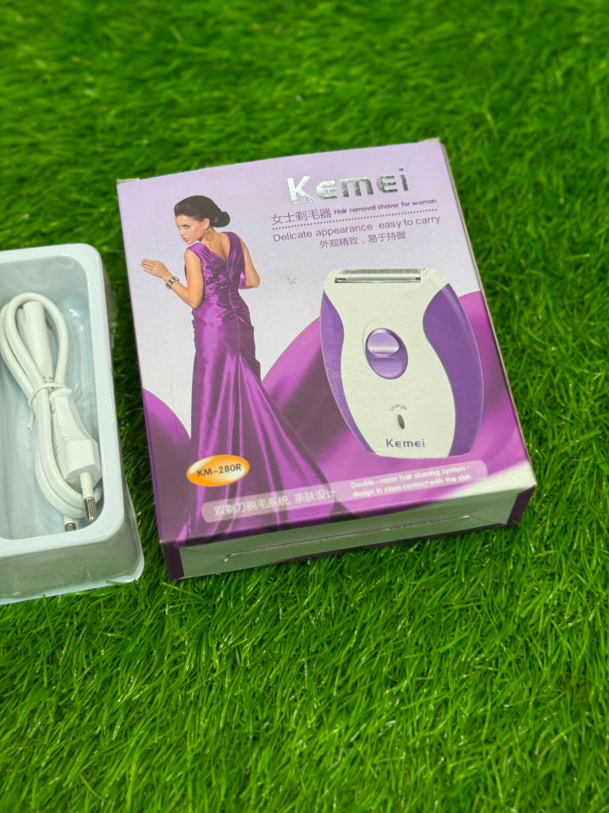 Kemei KM-280R Hair Removal Shaver for Women machine - Image 3