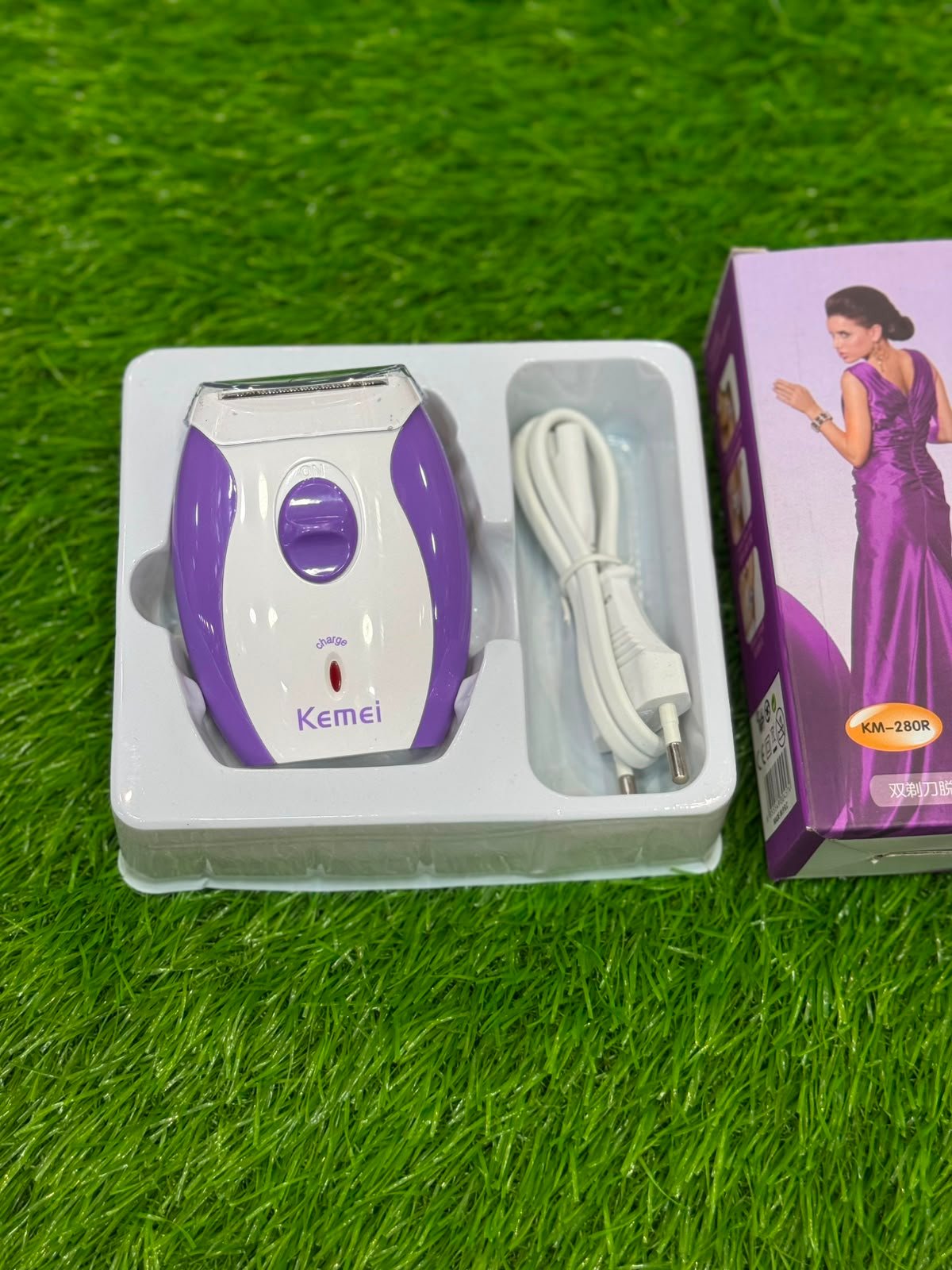 Kemei KM-280R Hair Removal Shaver for Women machine - Image 2