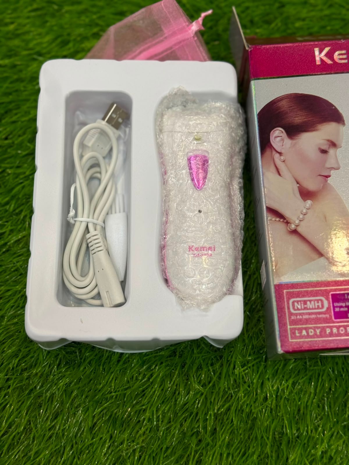 Kemei KM-290R Lady Professional Electric Epilator machine - Image 6