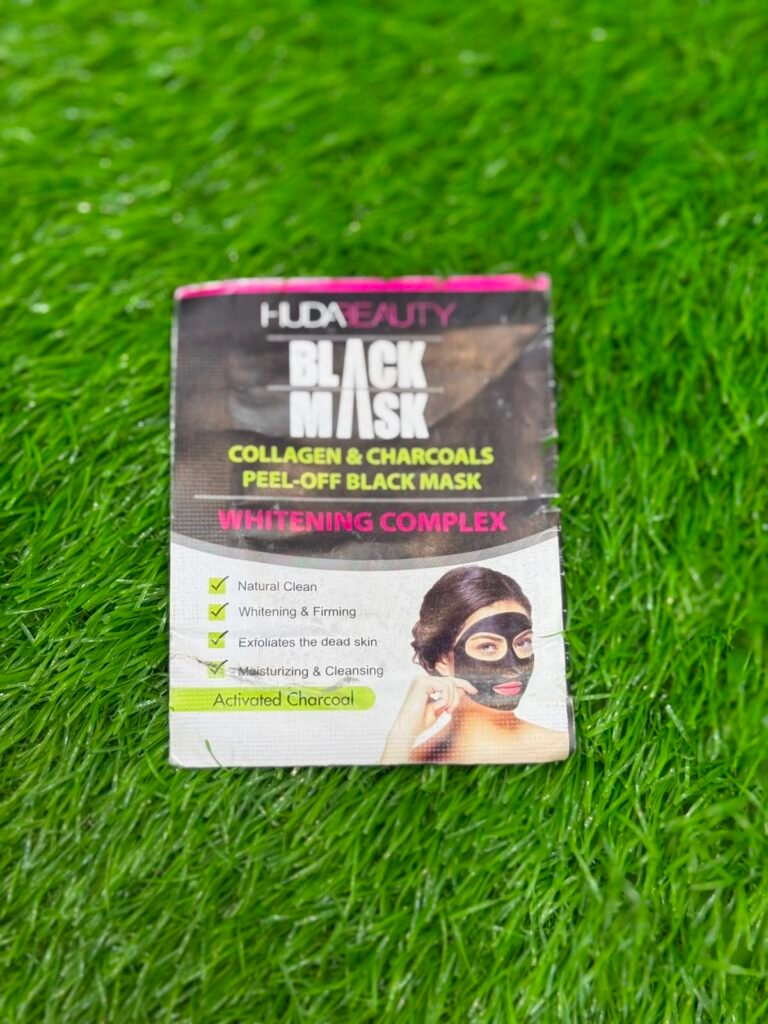 HUDA BEAUTY BLACK PEEL OFF MASK SACHET