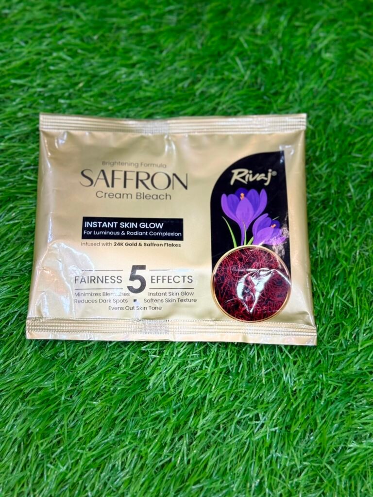 Rivaj sachet saffron bleach