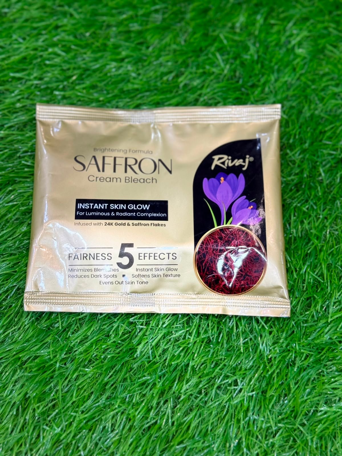 Rivaj sachet saffron bleach