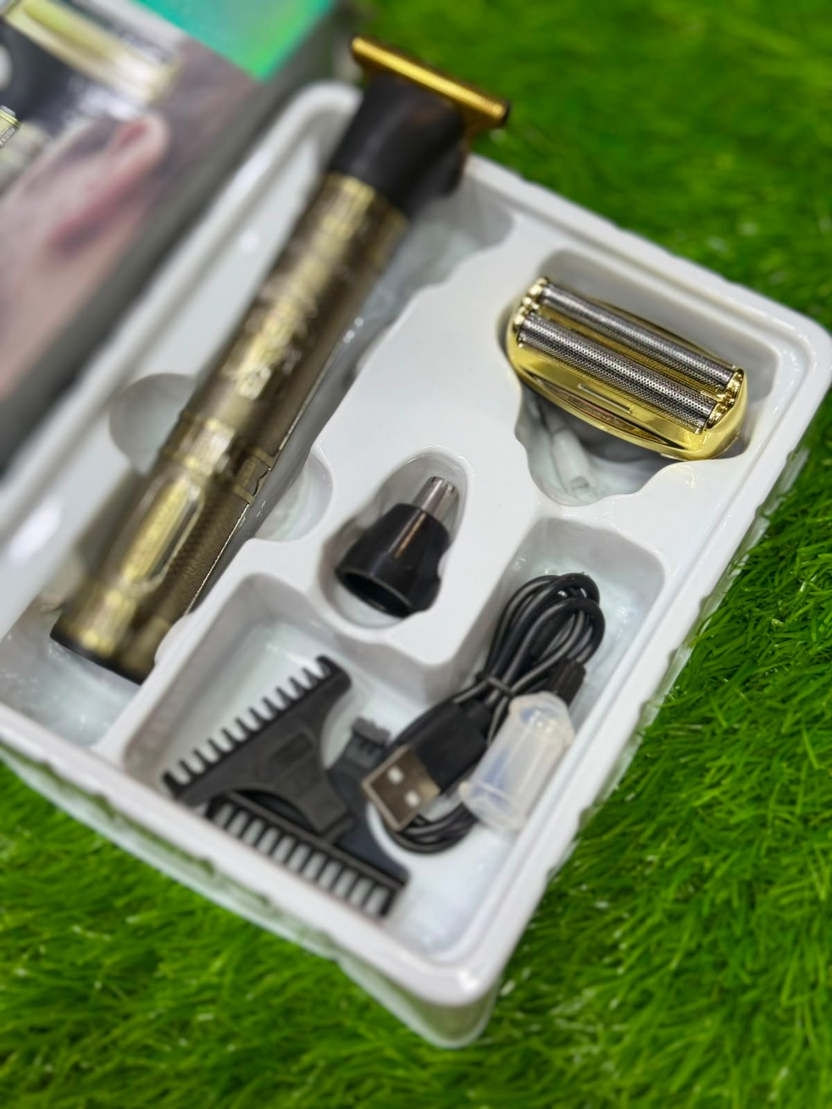 DALING DL-9266 3-in-1 Rechargeable Men's Grooming Kit / SHAVING KIT - Image 5