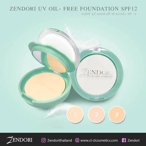 zendori face powder / compact powder no 2 - Image 4