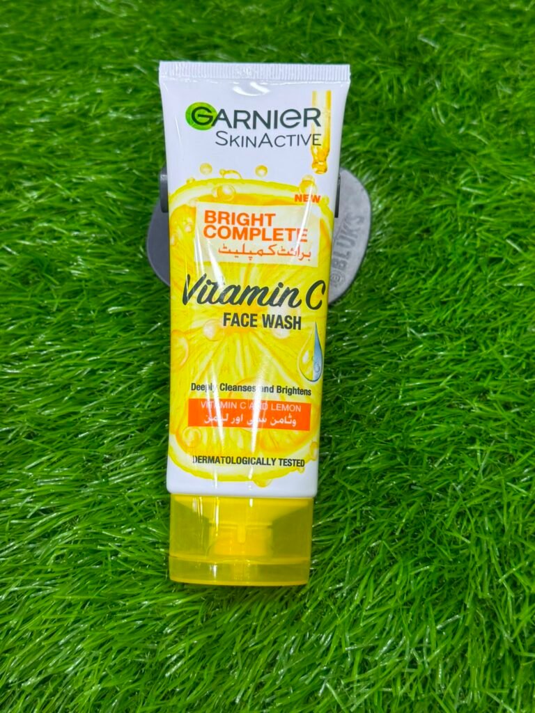 Garnier vitamin C face wash