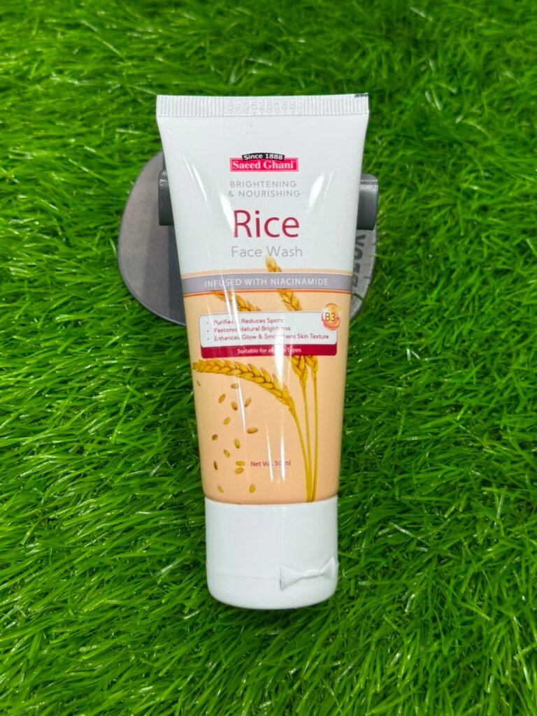 SAEED GHANI RICE FACE WASH 50ML