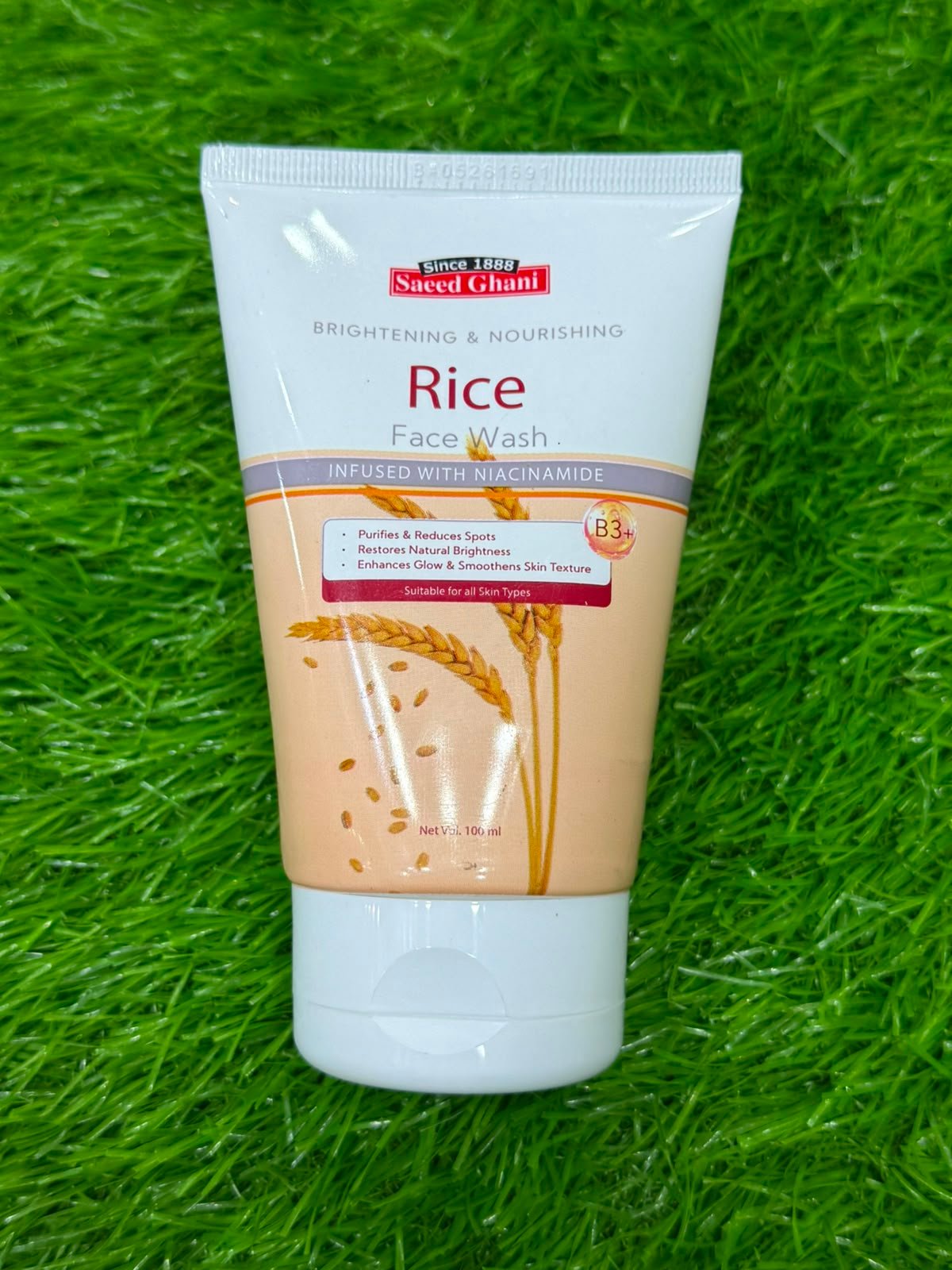 SAEED GHANI RICE FACE WASH 100ML