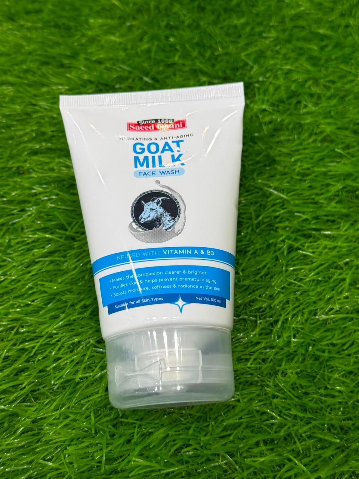 SAEED GHANI GOAT MILK FACE WASH 100ML - Image 2
