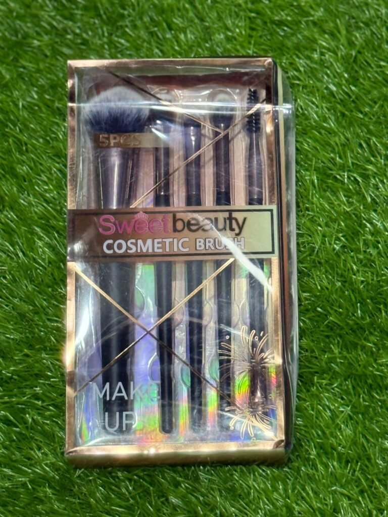 Sweet beauty 5pc makeup brush kit