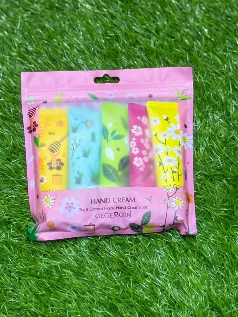 GEGEMOON 5PC HAND AND FOOT CREAM WITH FRAGRANCE