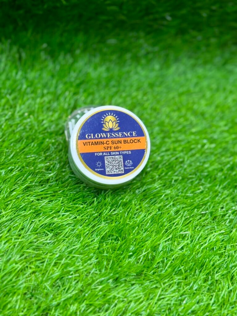 GLOW ESSENCE vitamin C, spf 60+ sunscreen / sunblock