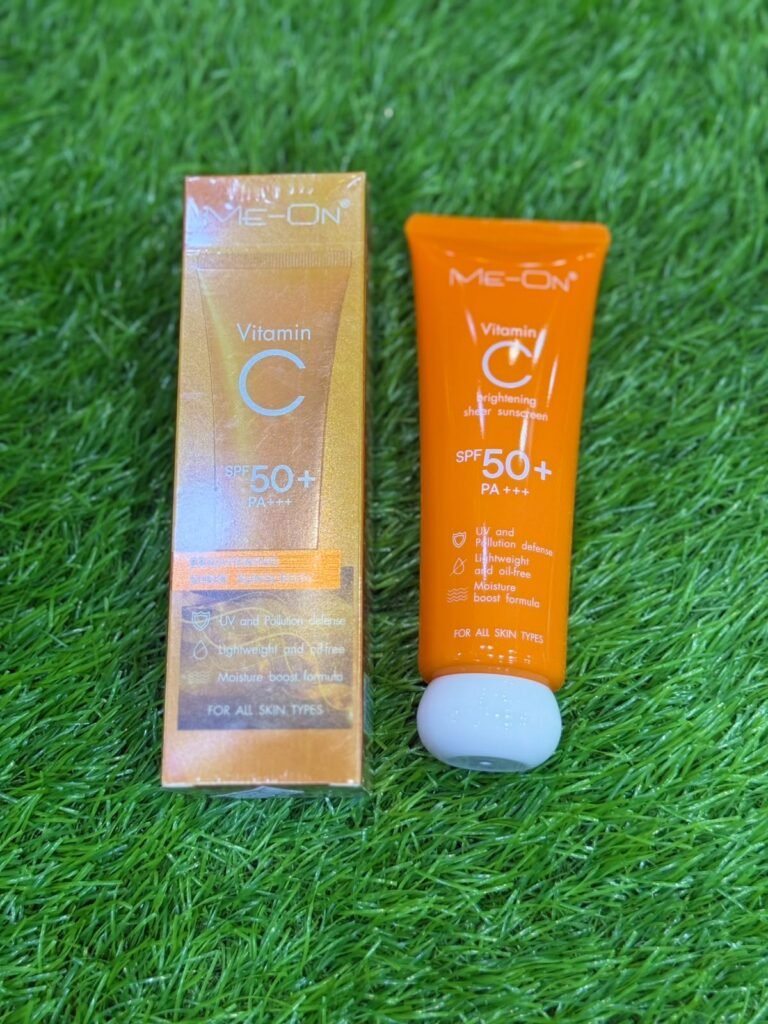 me on vitamin C sunblock / sunscreen