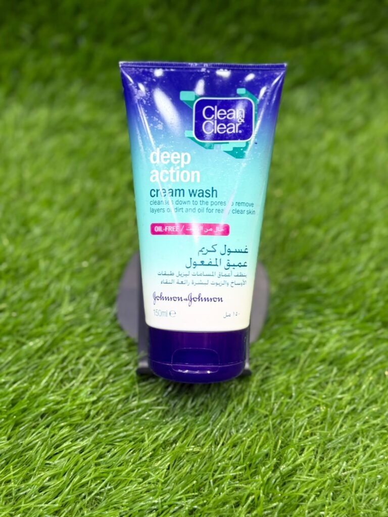 Clean & Clear Deep Action Cream Face Wash / Cleanser