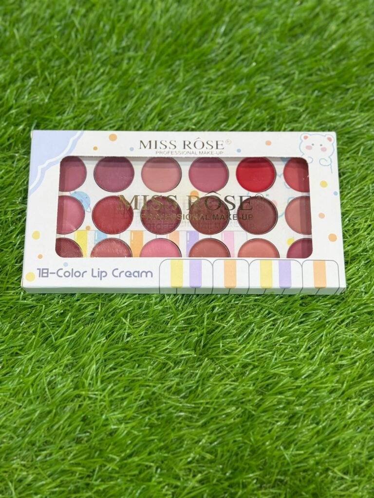 Miss rose 18 color lipstick palette