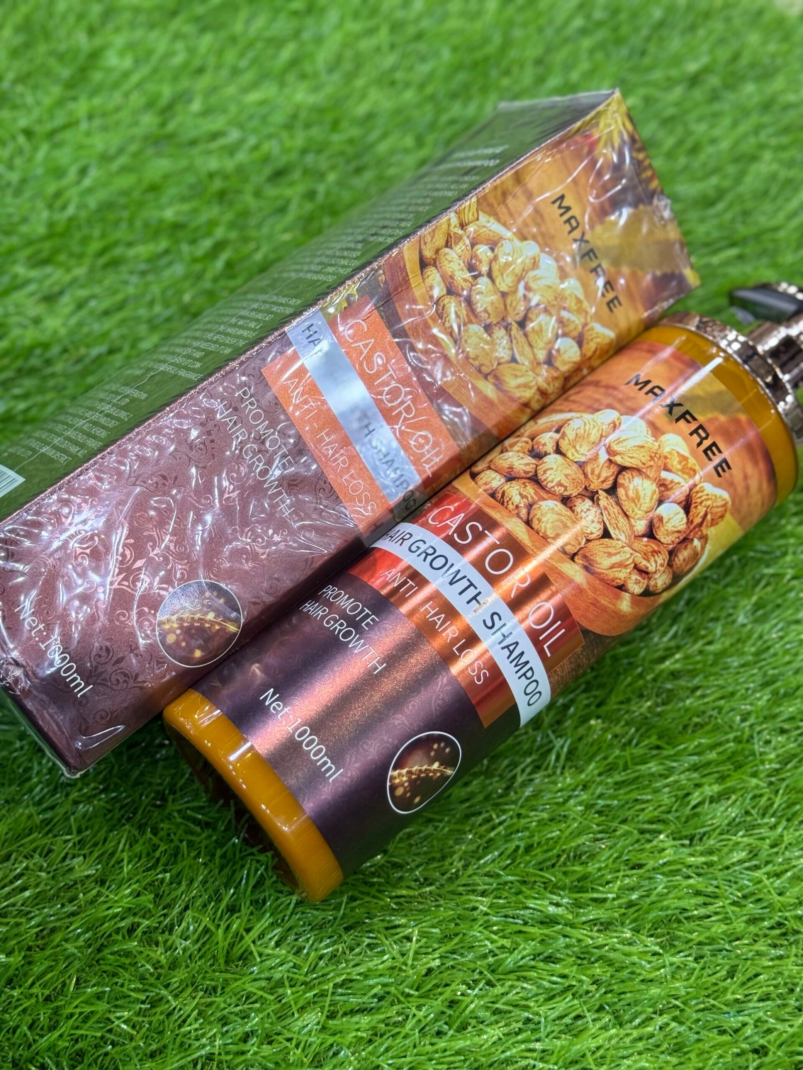 Maxfree Castor Oil Hair Growth Shampoo 1000ml - Image 3