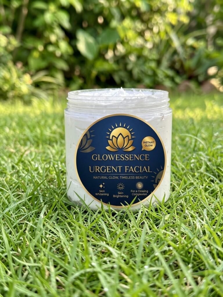 Glow essence urgent whitening facial