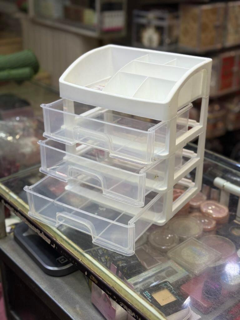 Jewellery box + makeup box organiser