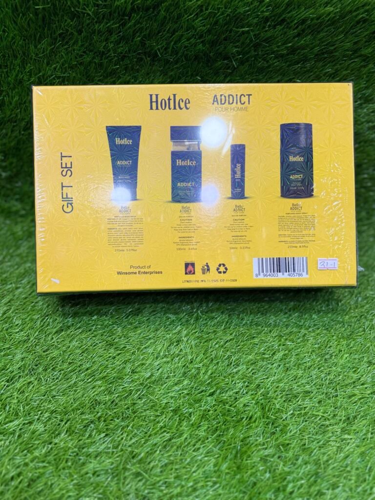 Hot ice addict gift set