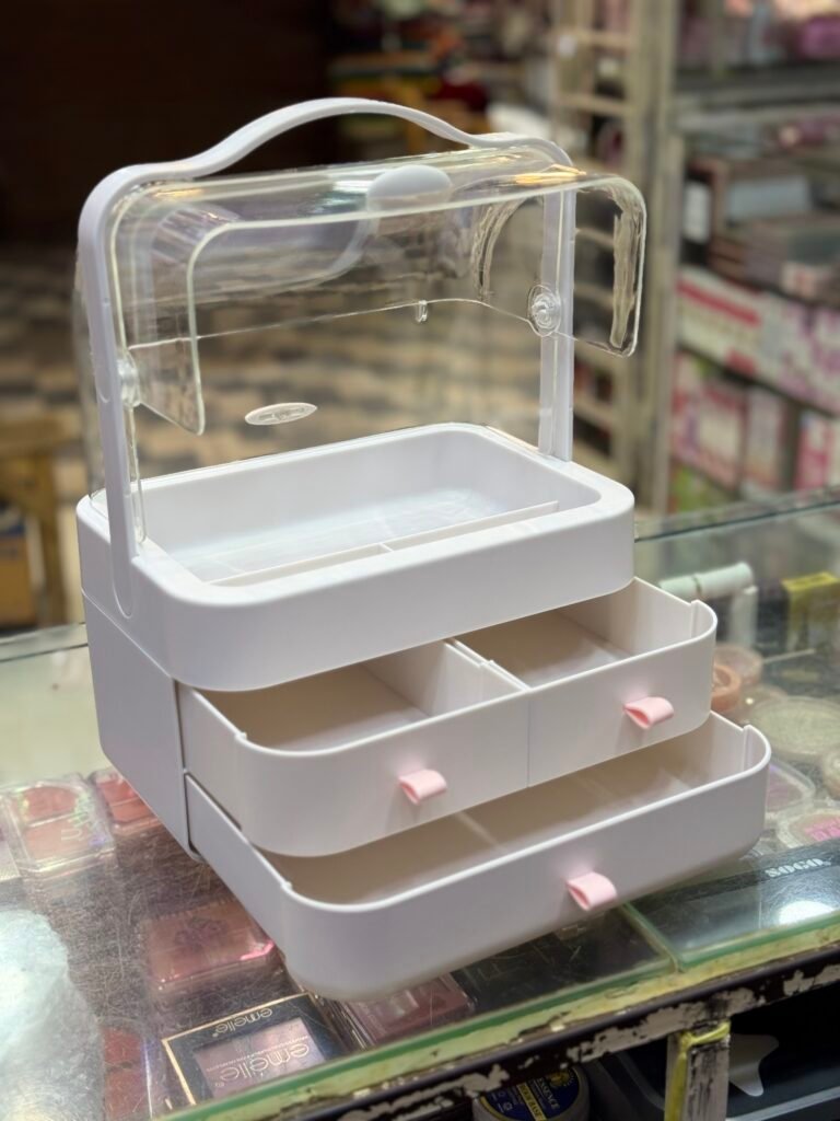 Makeup organiser dual side open