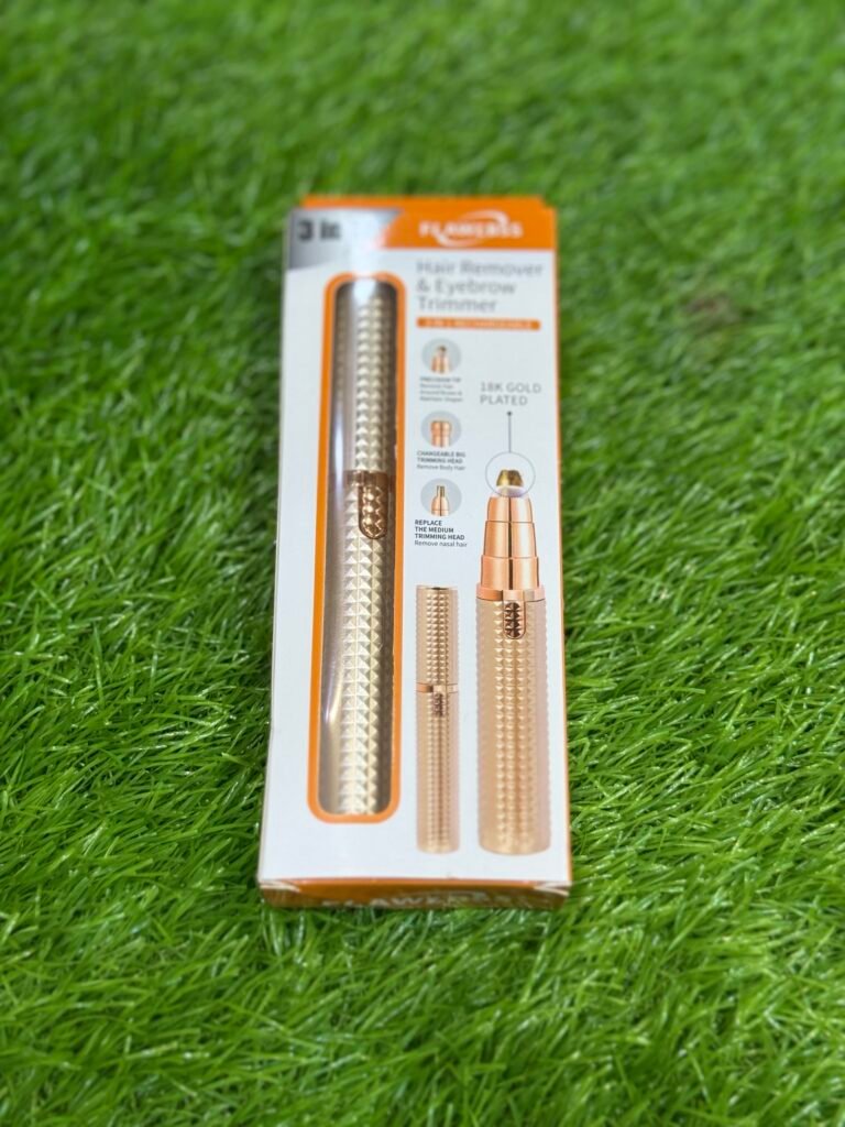 Flawless 3 in 1 face + eyebrow trimmer high quality