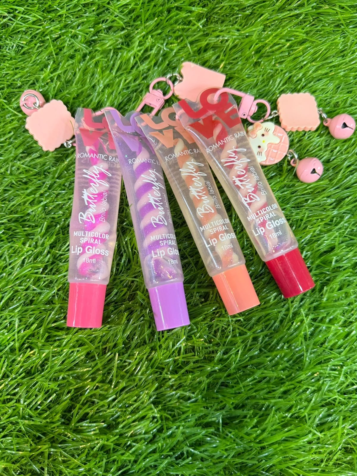 Butterfly Multicolor Spiral Lip Gloss - Image 2