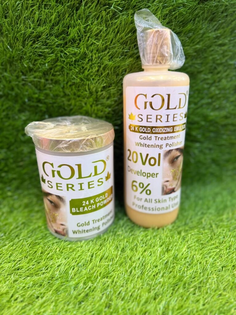 Gold Series 24K Gold Bleach Powder / Gold Treatment Whitening Polisher