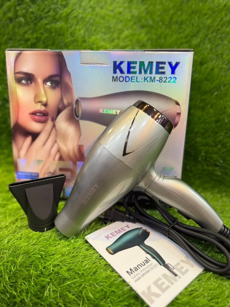 KEMEY KM-8222 High Speed Negative Ions Hair Dryer