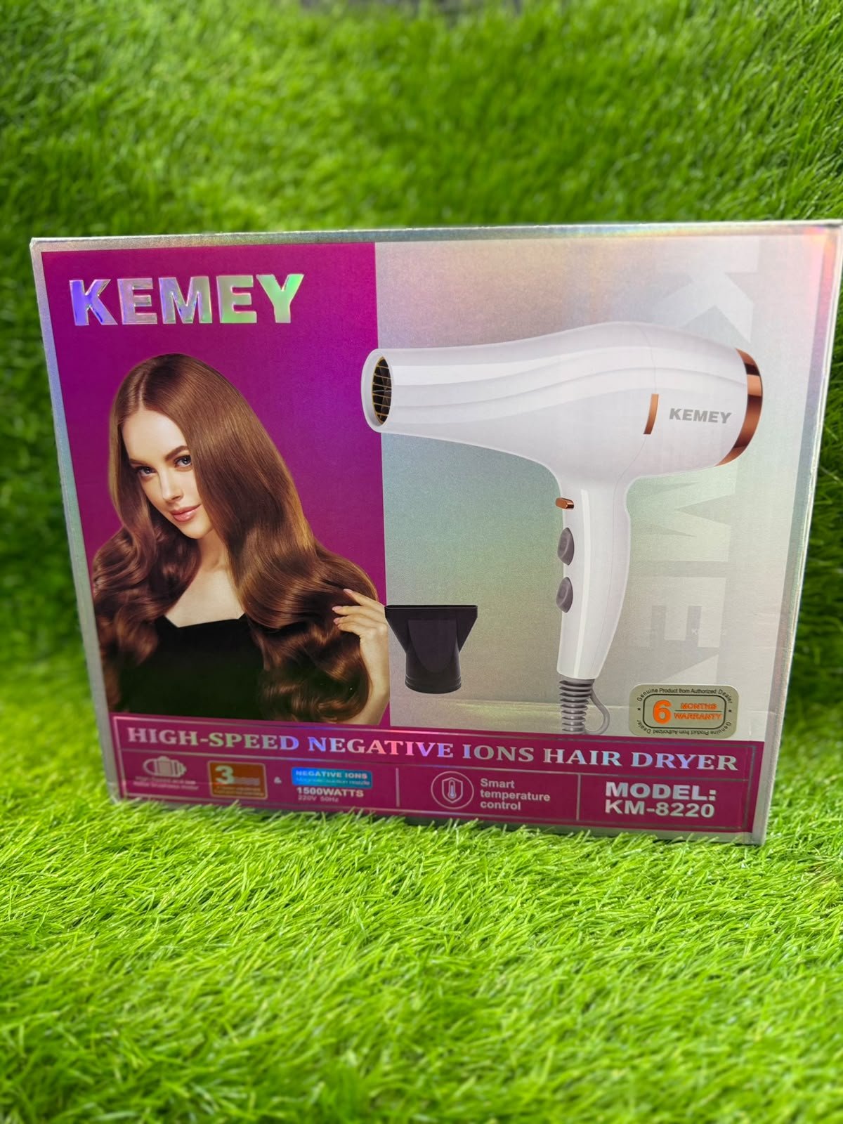 KEMEY / Kemei KM-8220 Professional Hair Dryer 4000W wind power - Image 3