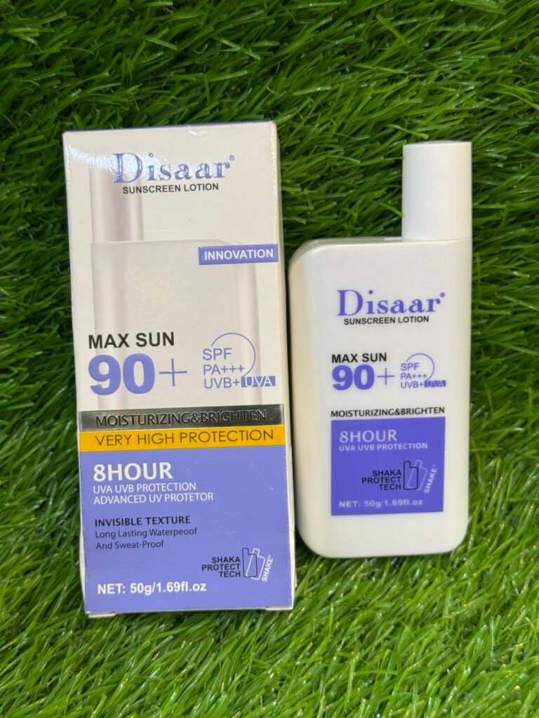 Disaar SPF 90+ sunscreen lotion / sunblock